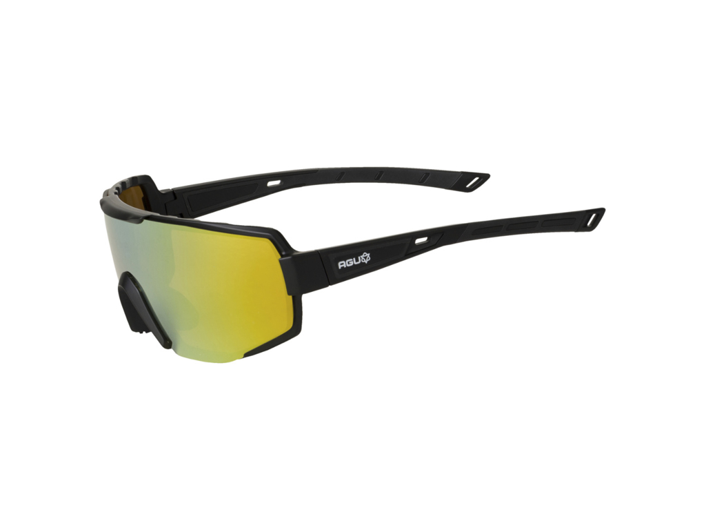 AGU Bold Anti Fog – Sports- og Cykelbrille – Sort/Guld