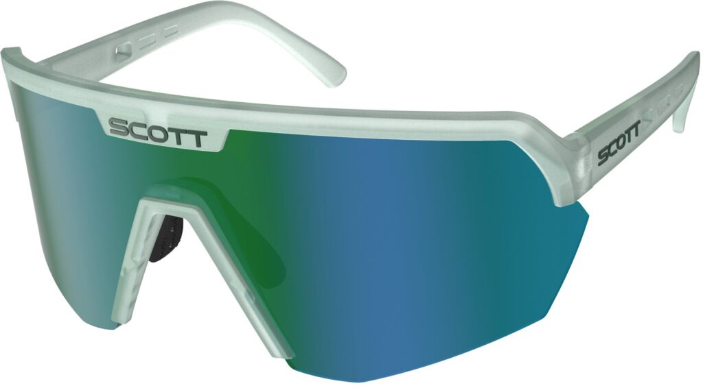 Scott Sport Shield Cykelbrille – Grøn/Blå/Hvid